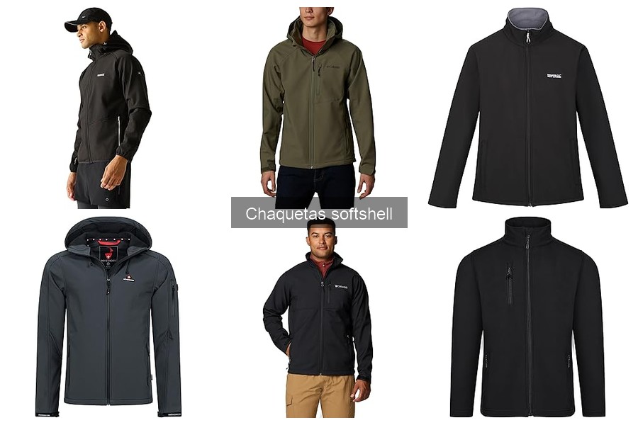 Mejores chaquetas softshell para climas templados