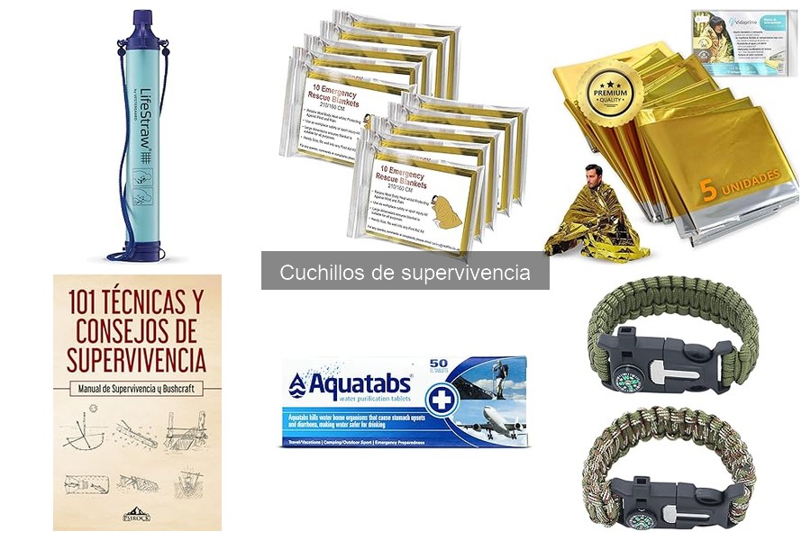 Mejores cuchillos de supervivencia para acampar en 2023
