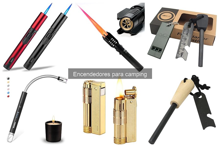Mejores encendedores multifuncionales para camping