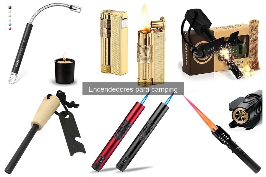Mejores encendedores para camping en Amazon