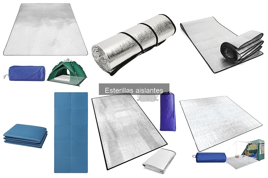 Mejores esterillas aislantes para mochileros: comparativa 2023
