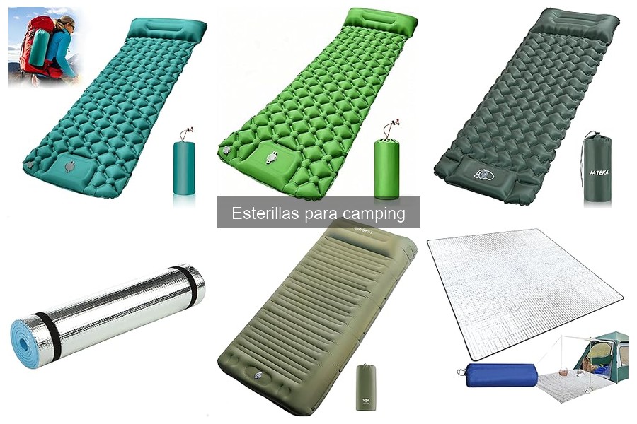 Mejores esterillas para camping en 2023: guías y comparativas