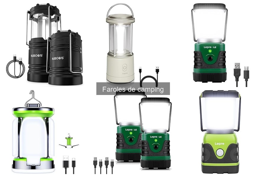 Mejores faroles de camping ultraligeros para aventureros