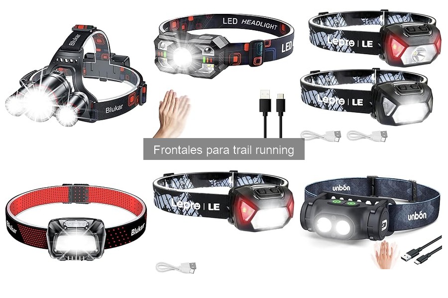 Mejores frontales para trail running: comparativa y guía