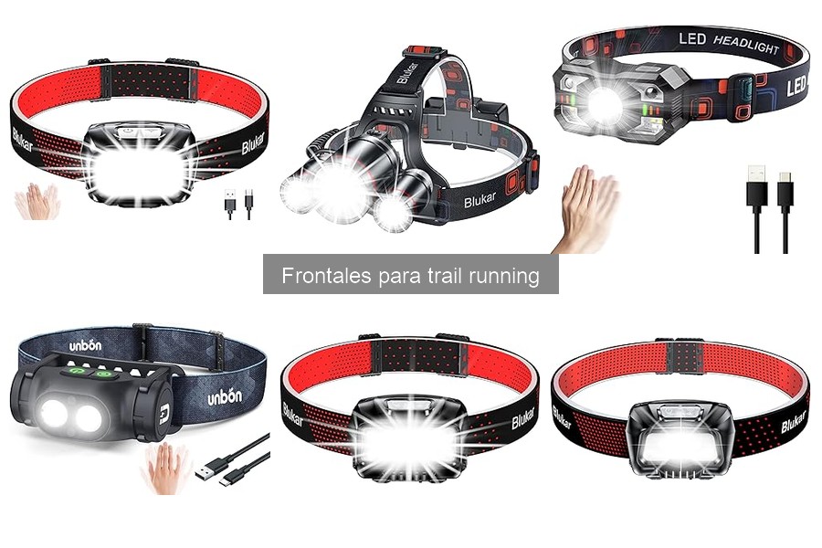 Mejores frontales para trail running en lluvia | Comparativa
