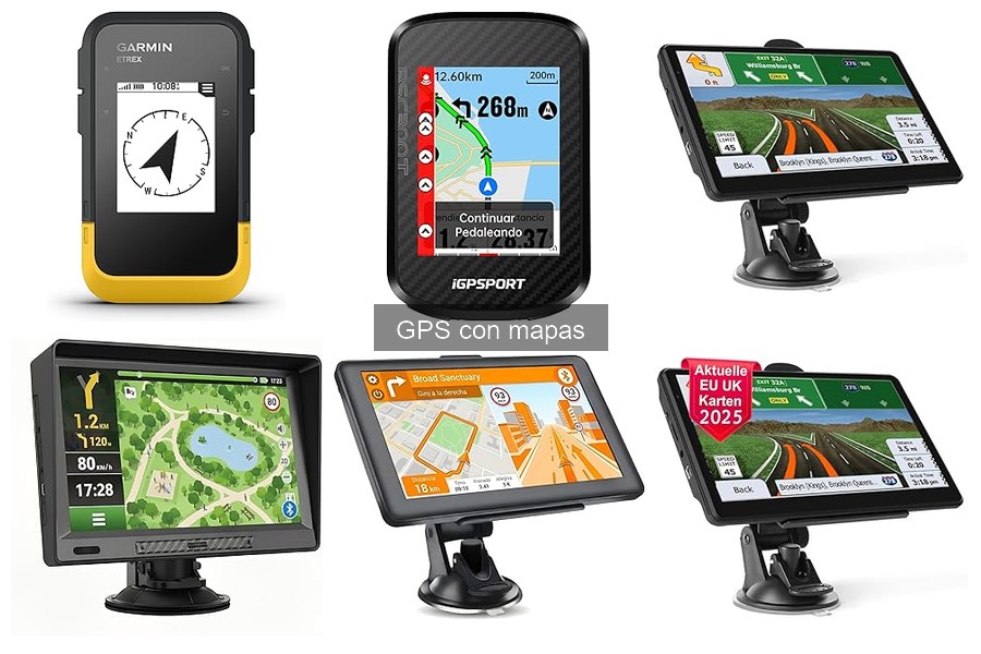 Mejores GPS con mapas para viajes en familia