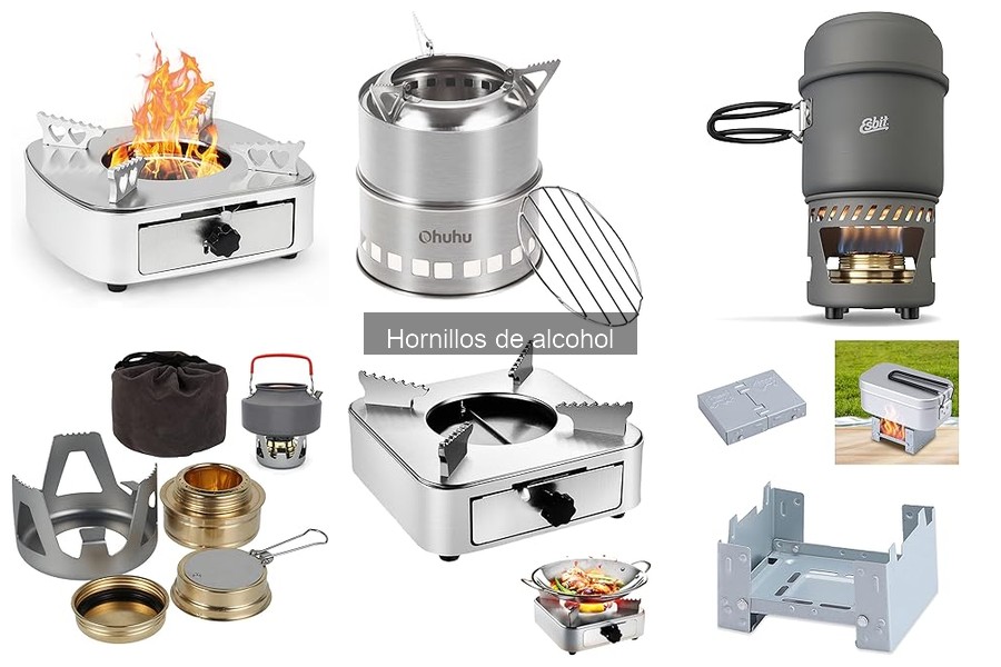 Mejores hornillos de alcohol para camping en 2023