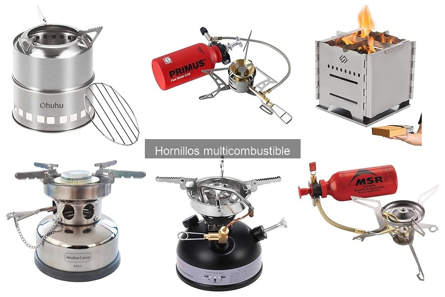 Mejores hornillos multicombustible para camping 2023