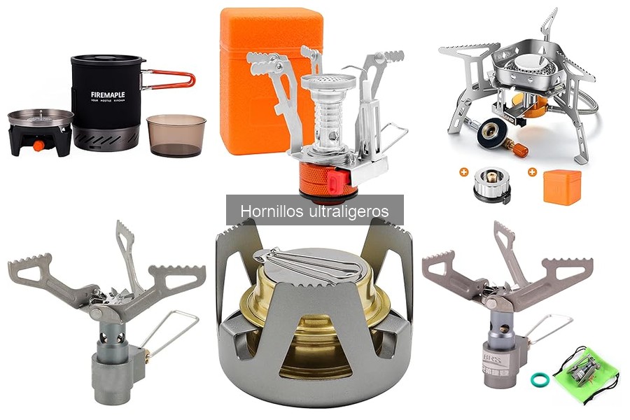 Mejores hornillos ultraligeros para senderismo en 2023
