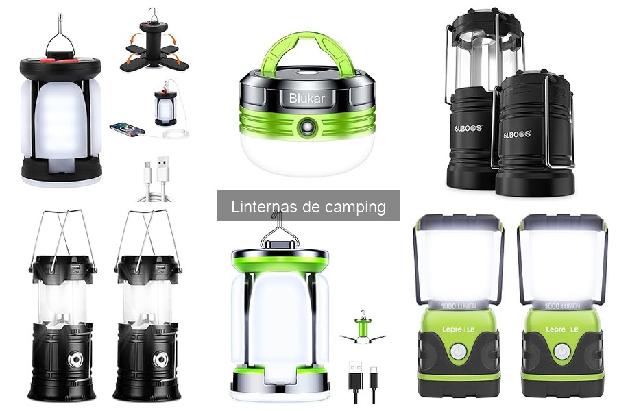 Mejores linternas de camping para senderismo en 2023