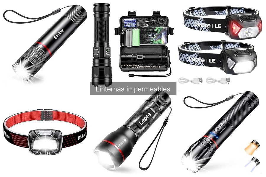 Mejores Linternas Impermeables para Camping - Comparativa 2023