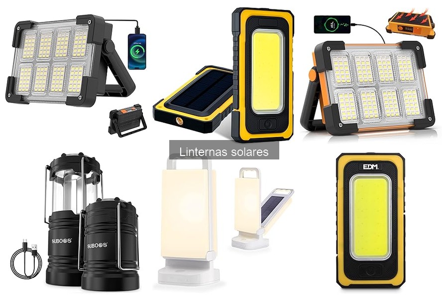 Mejores linternas solares para camping: guías y opciones