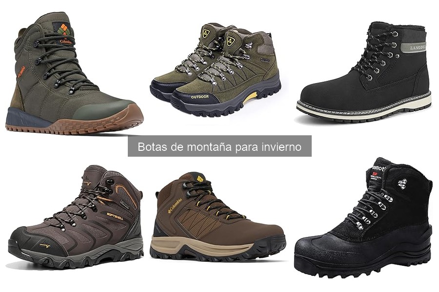 Mejores marcas de botas de montaña para invierno: comparativa
