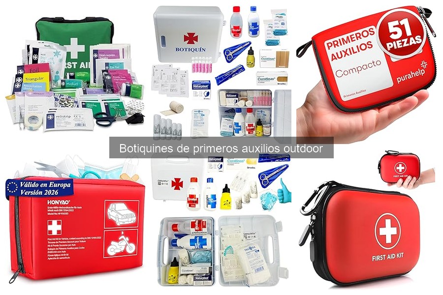 Mejores marcas de botiquines de primeros auxilios outdoor