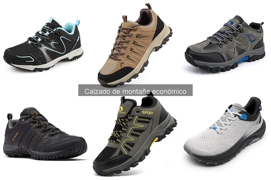Mejores marcas de calzado de montaña económico en 2023