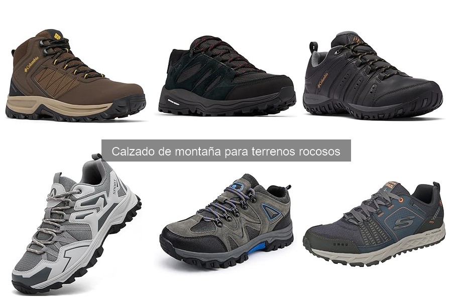 Mejores marcas de calzado de montaña para terrenos rocosos