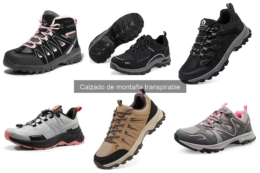 Mejores marcas de calzado de montaña transpirable