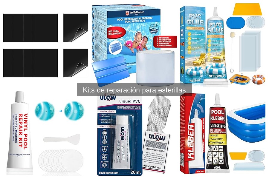 Mejores marcas de kits de reparación para esterillas