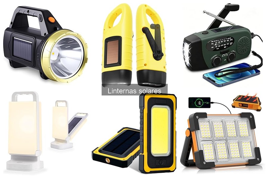 Mejores marcas de linternas solares para acampar y aventurar