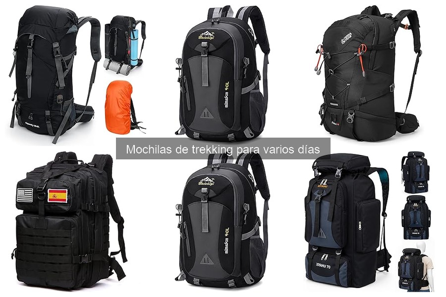 Mejores marcas de mochilas de trekking para varios días
