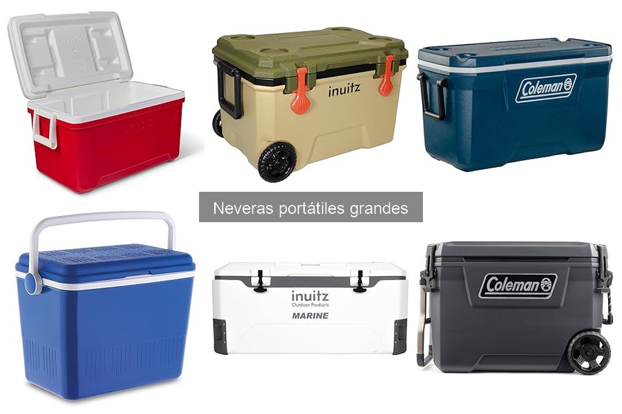 Mejores marcas de neveras portátiles grandes para aventuras