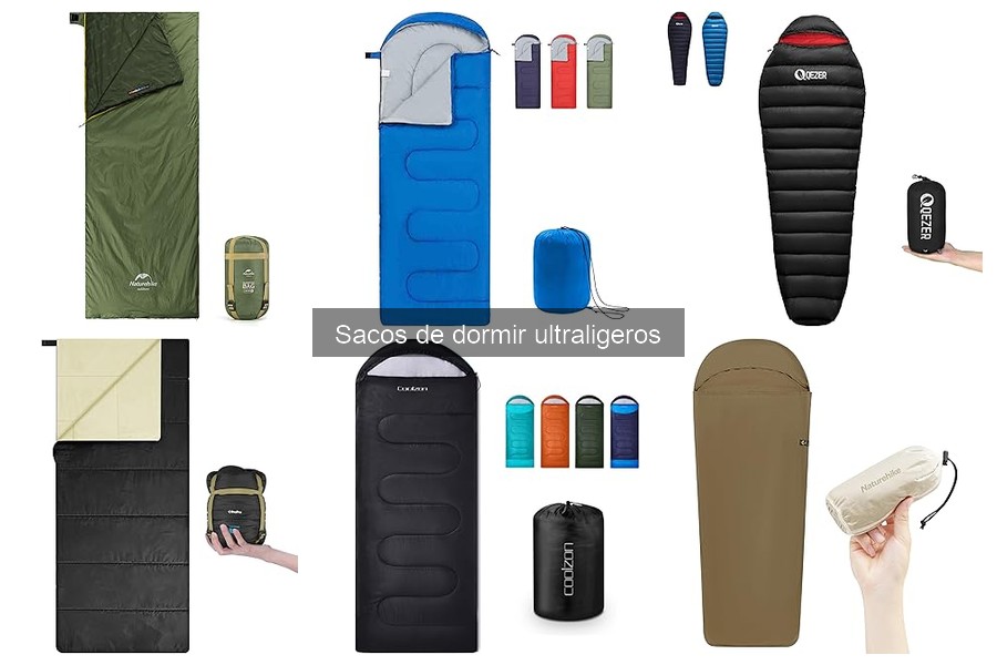 Mejores marcas de sacos de dormir ultraligeros en 2023