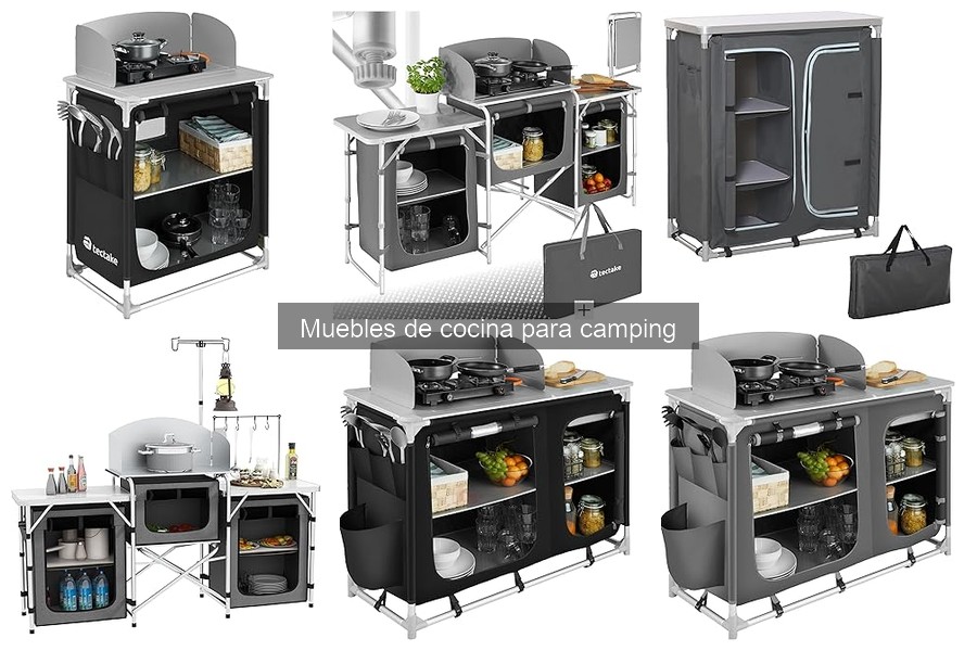 Mejores materiales para muebles de cocina de camping