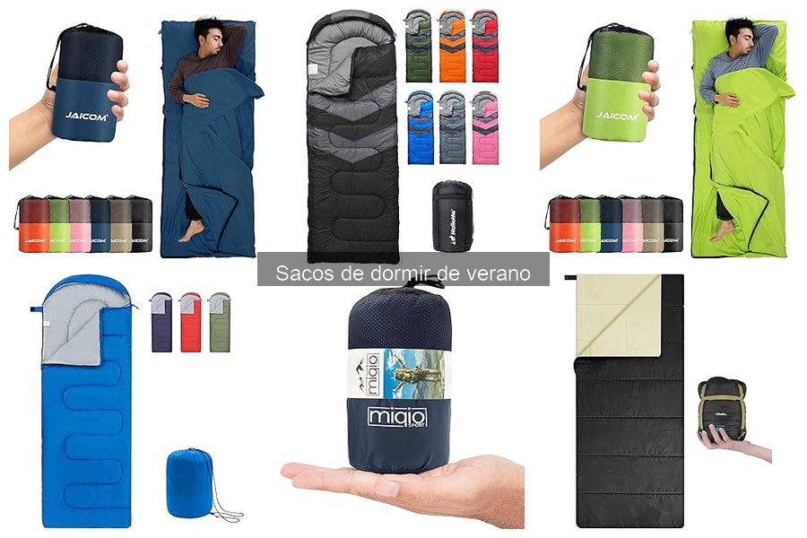 Mejores materiales para sacos de dormir de verano: guía completa