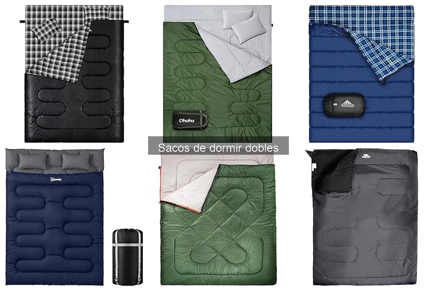 Mejores materiales para sacos de dormir dobles: Guía completa