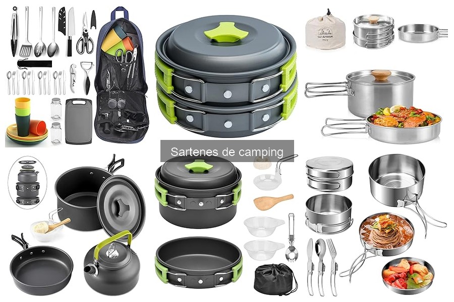 Mejores materiales para sartenes de camping: guía completa