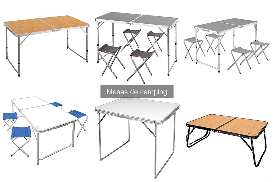 Mejores mesas de camping para familias: comparativa 2023