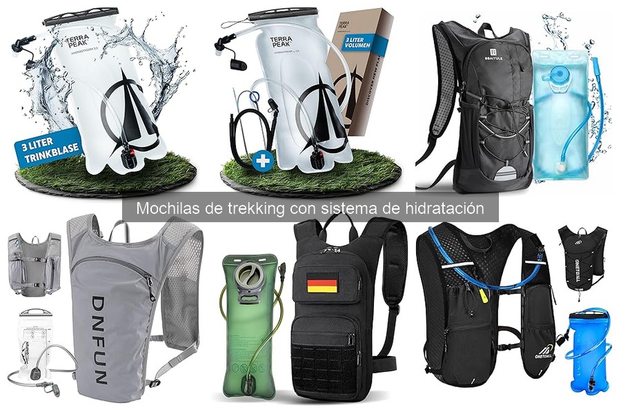 Mejores mochilas de trekking con hidratación para principiantes