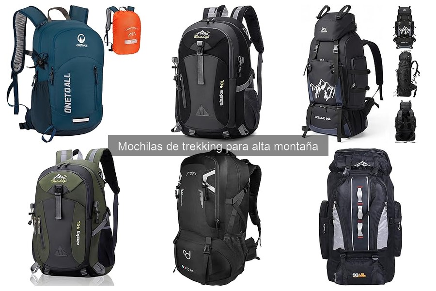Mejores mochilas de trekking para alta montaña en 2023