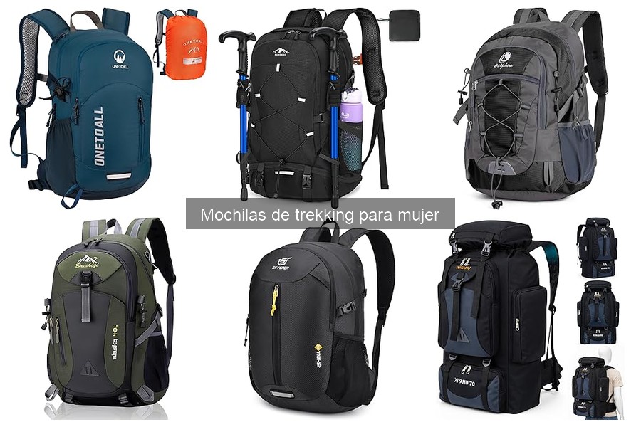 Mejores mochilas de trekking para mujer: calidad-precio 2023