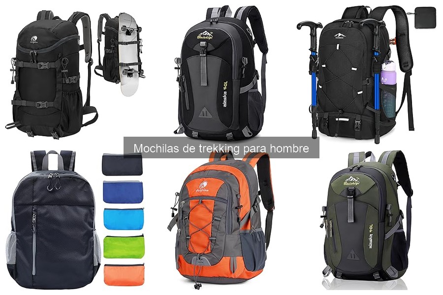 Mejores mochilas de trekking para viajes de larga distancia