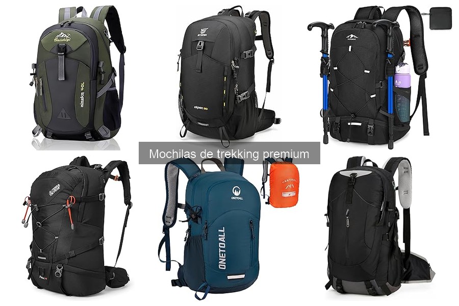 Mejores mochilas de trekking premium para largas travesías