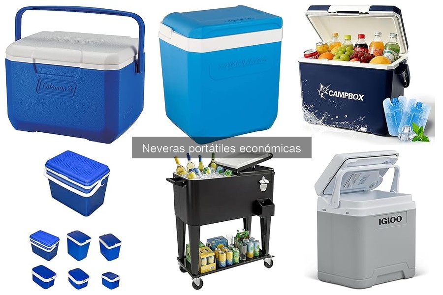 Mejores neveras portátiles económicas para camping