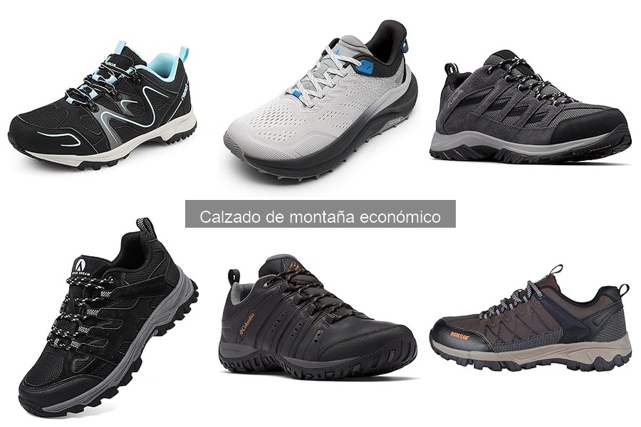 Mejores ofertas en calzado de montaña económico