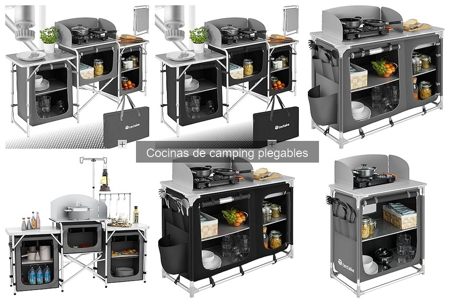 Mejores ofertas en cocinas de camping plegables
