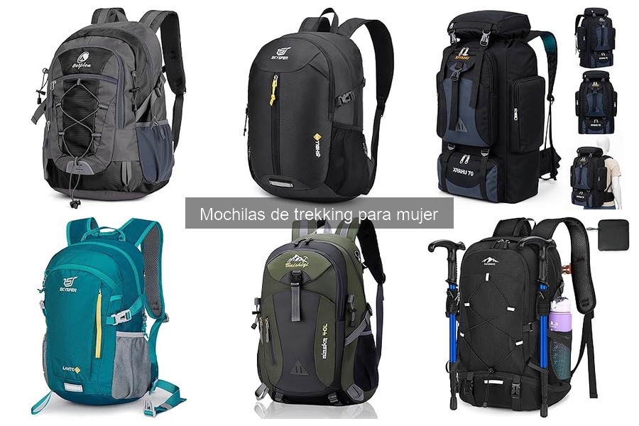 Mejores ofertas y precios de mochilas de trekking para mujer