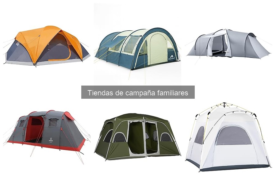 Mejores ofertas y precios de tiendas de campaña familiares