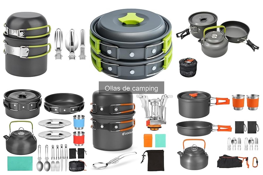 Mejores ollas de camping para cocinar en la montaña