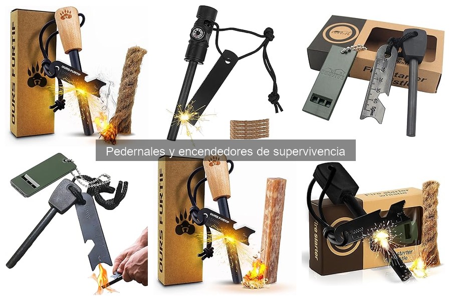 Mejores pedernales de supervivencia para camping en 2023