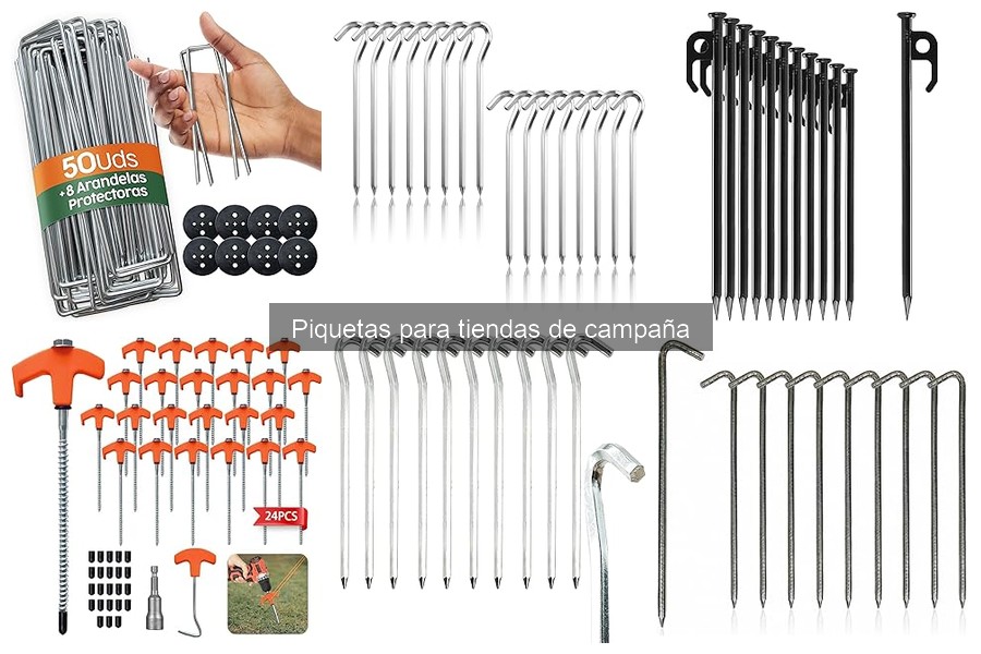 Mejores piquetas para viento fuerte: resistencia garantizada