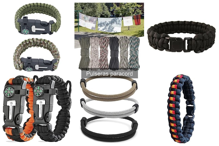 Mejores pulseras paracord para camping: comparativa 2023