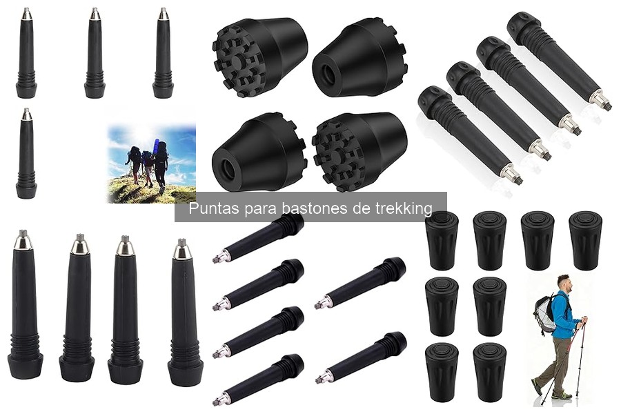 Mejores puntas de trekking para senderismo en montaña