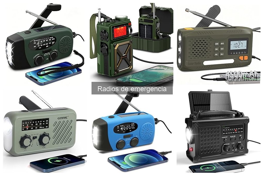 Mejores radios de emergencia para camping: comparativa 2023