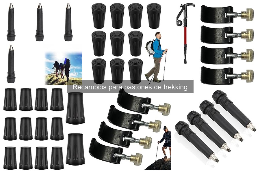 Mejores recambios para bastones de trekking en 2023