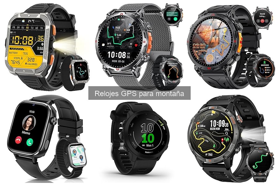 Mejores relojes GPS para escalada en roca: comparativa 2023