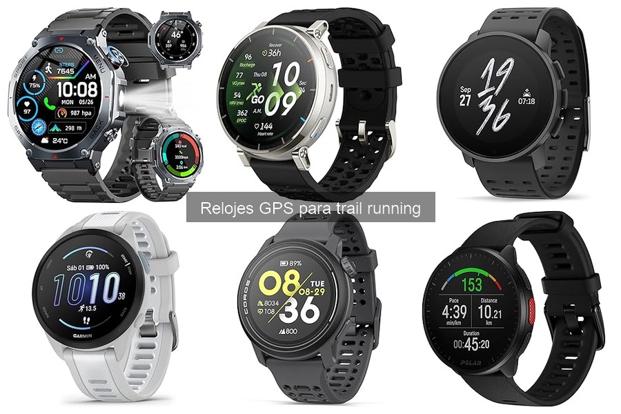 Mejores Relojes GPS para Principiantes en Trail Running